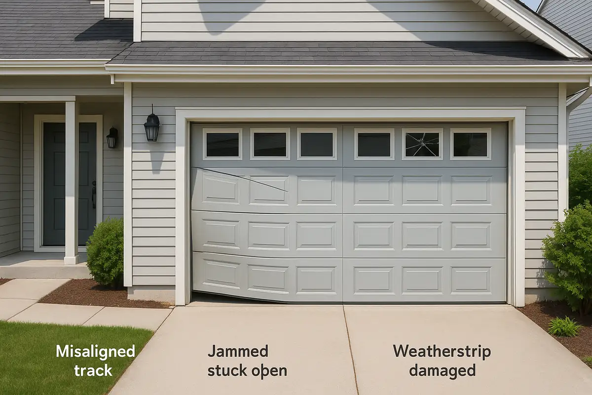 Common Garage Door Problems and How to Fix Them – Franklin Garage Doors Services Pro