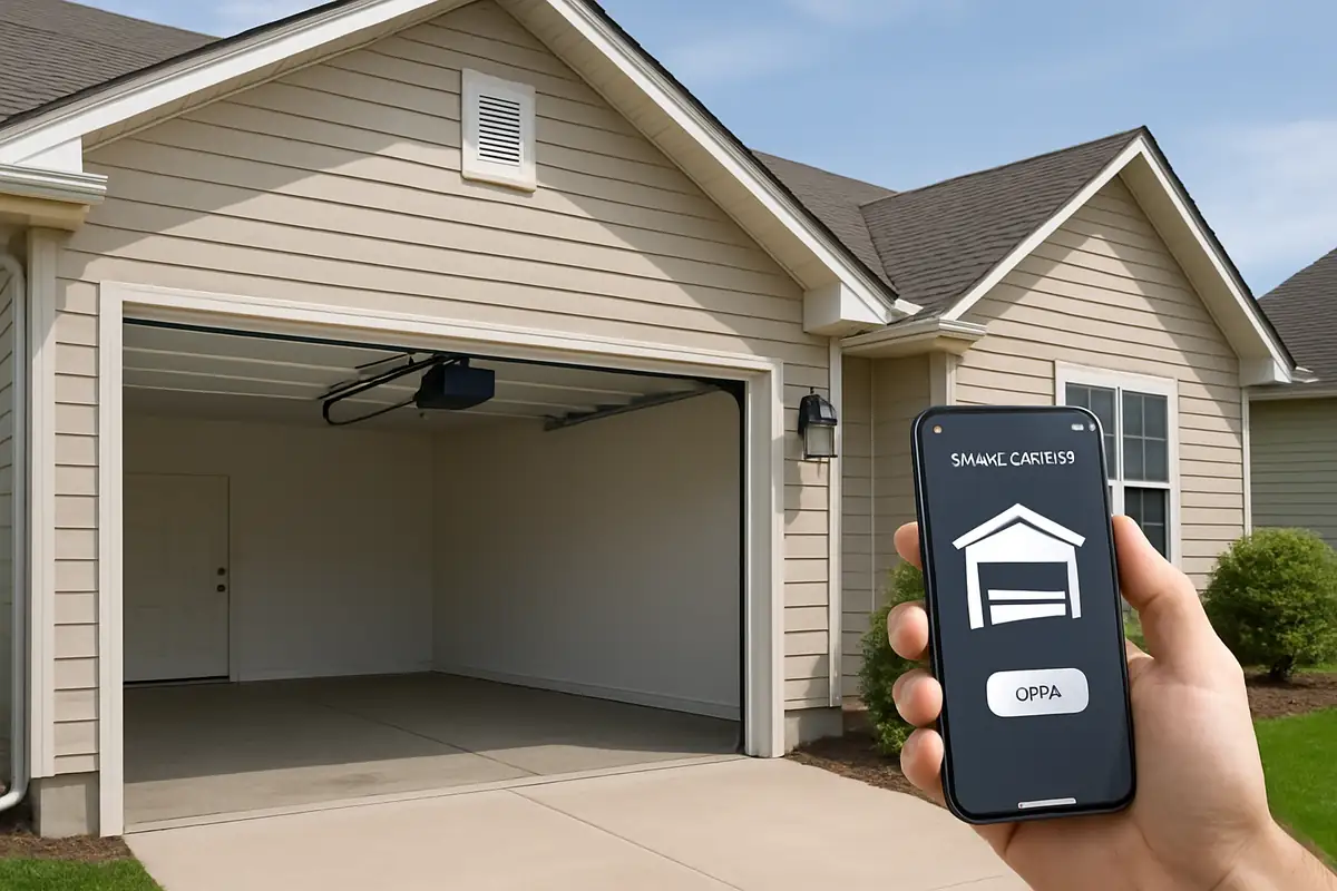 Garage Door Automation and Smart Home Integration with Franklin Garage Doors Services Pro