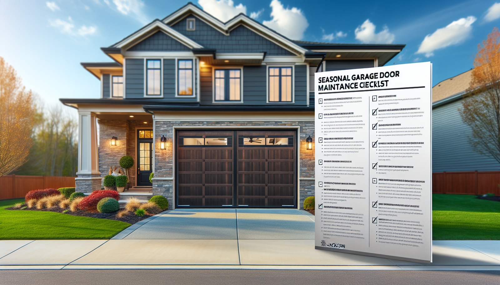 Seasonal Garage Door Maintenance Checklist - Franklin Garage Doors Services Pro