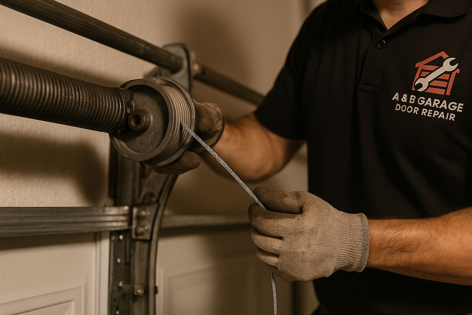 Garage Door Cable Repair in North Smithfield