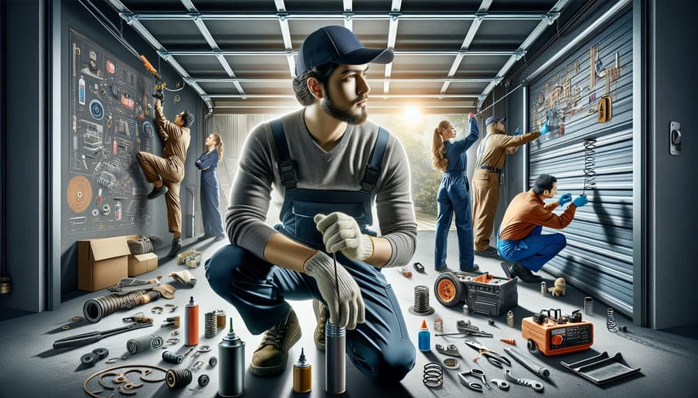 Garage Door Maintenance in Franklin