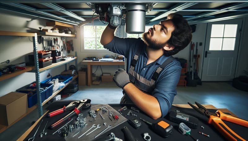 Garage Door Opener Repair in Smithfield