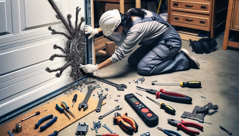 Garage Door Panel Replacement in Natick