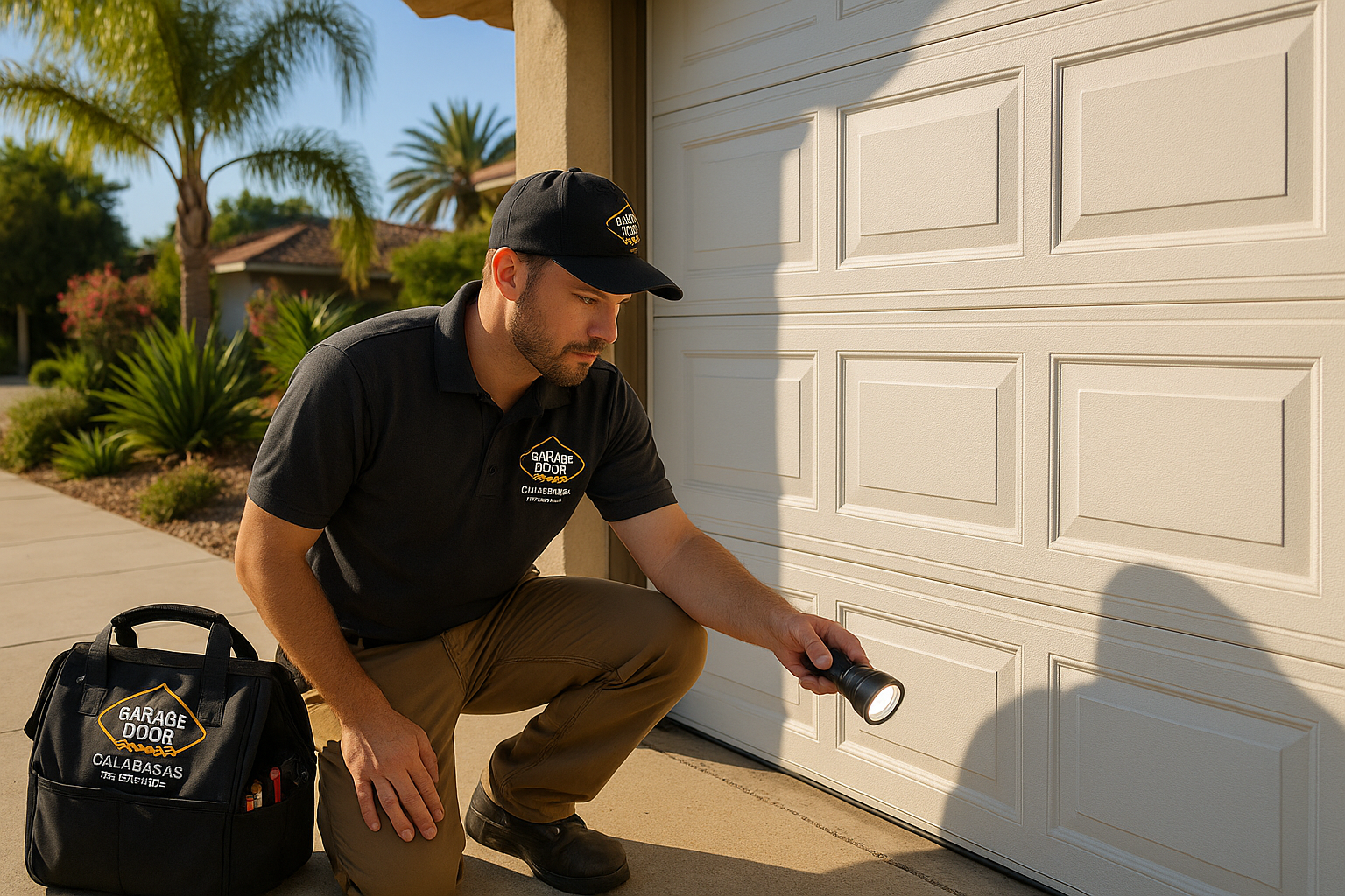 Garage door work in Mendon