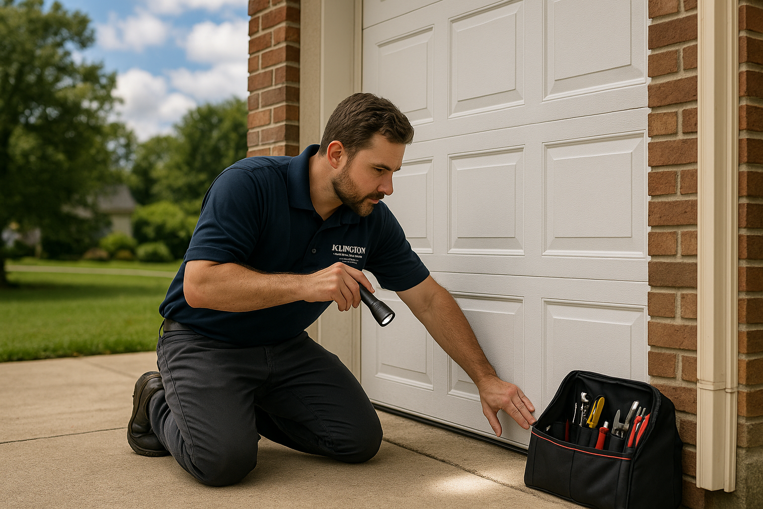 Garage door work in Walpole