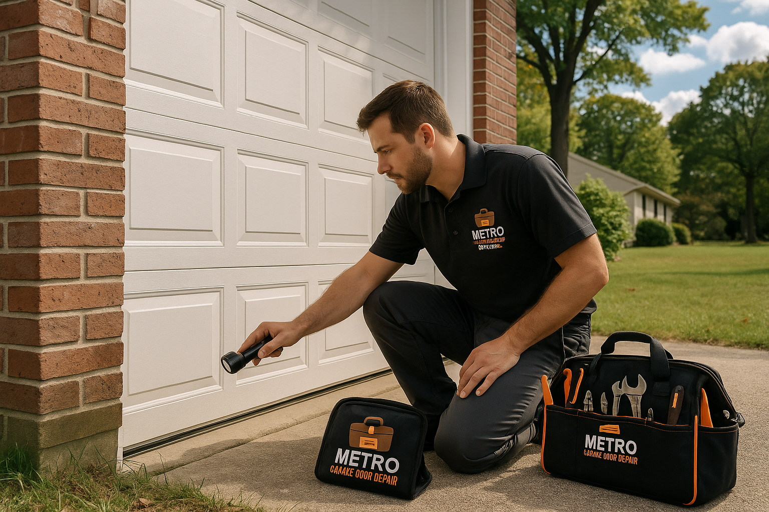 Garage door work in Ashland