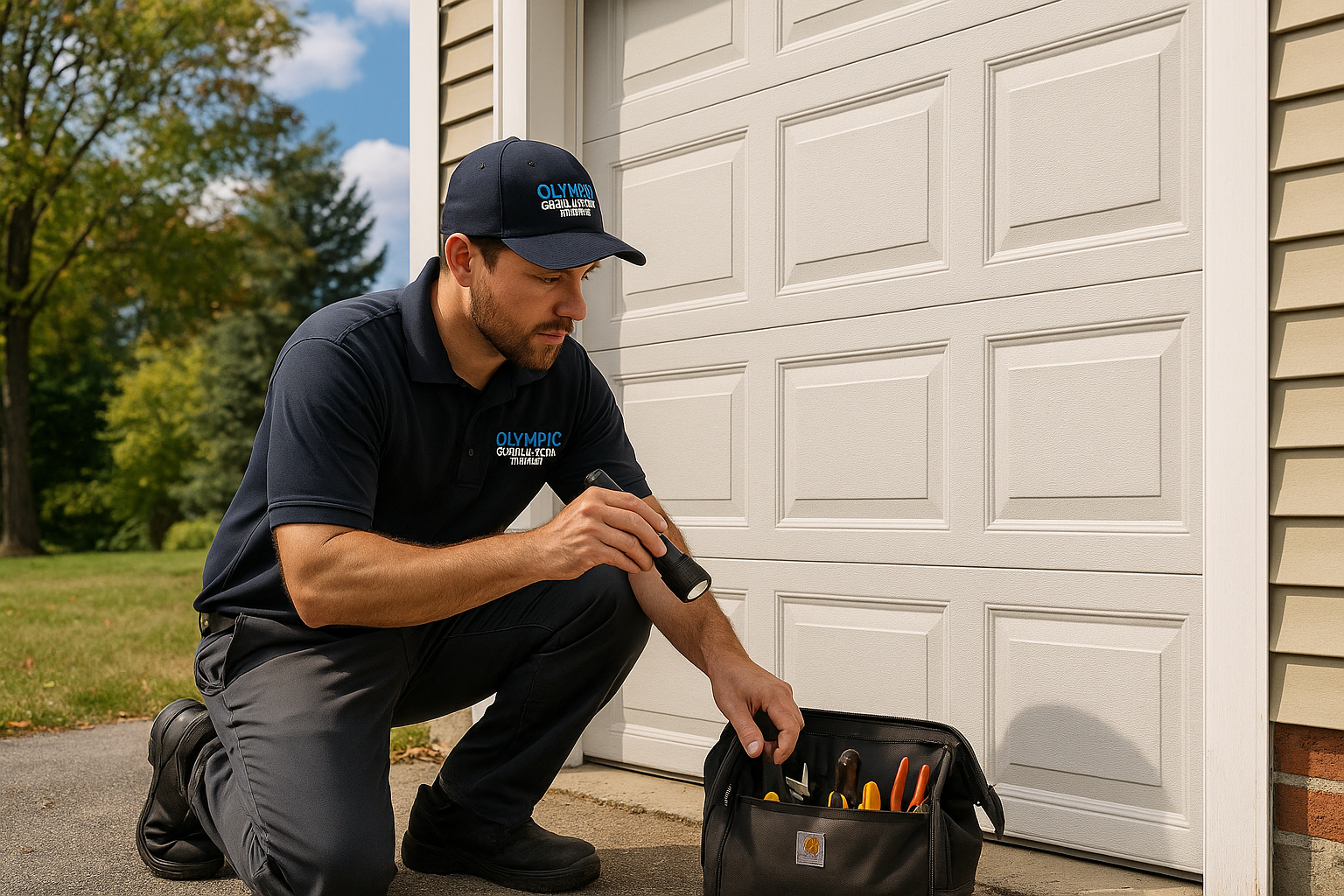 Garage door work in Cumberland