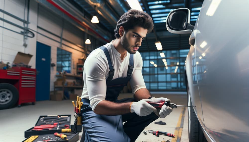 Garage door work in Sharon