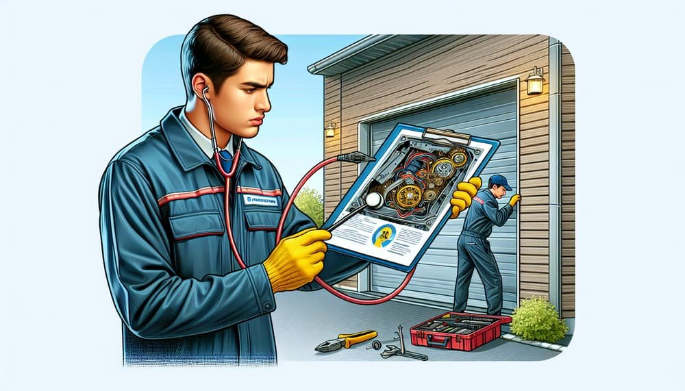 Garage door work in North Seekonk