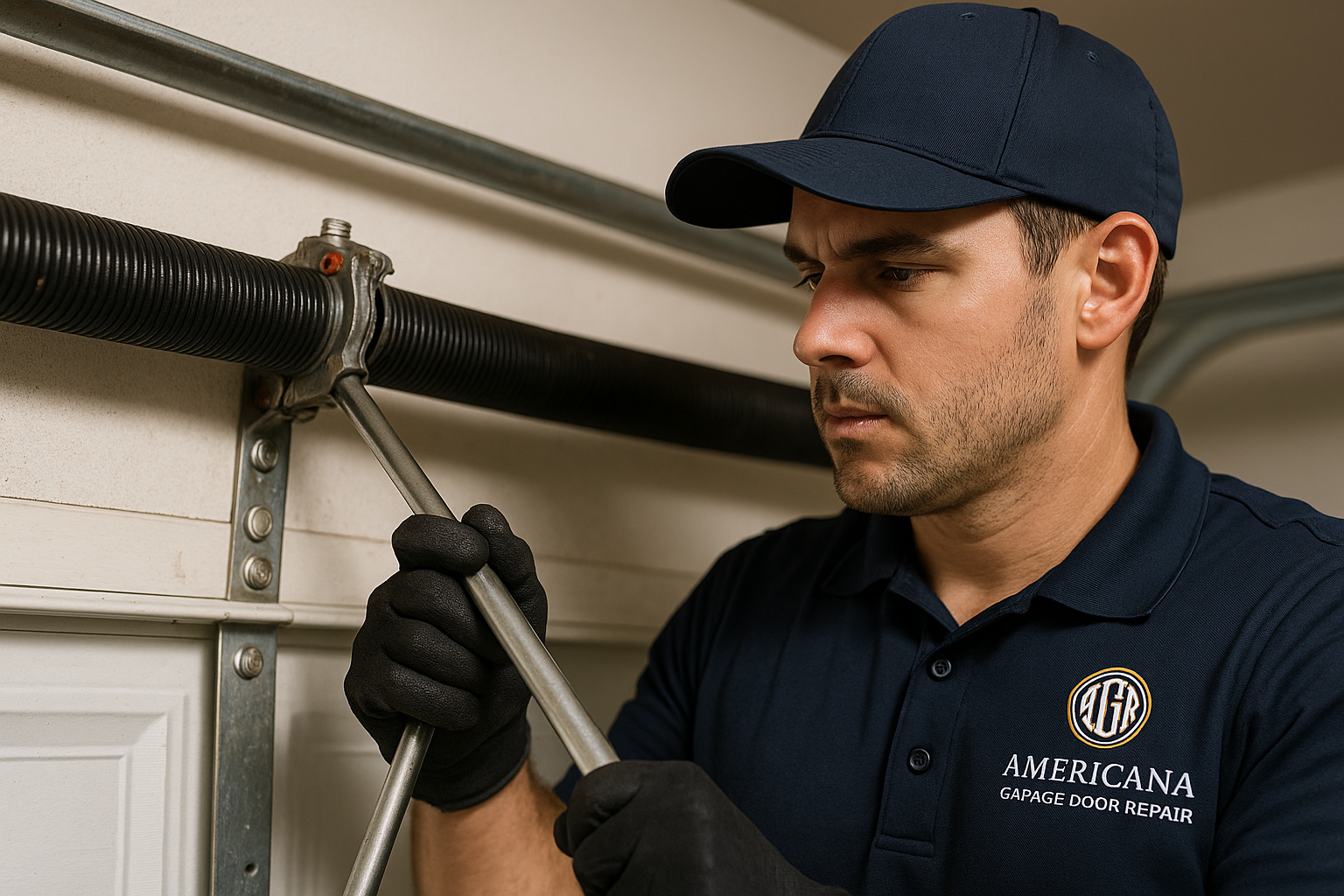 Garage Door Spring Repair in Medfield