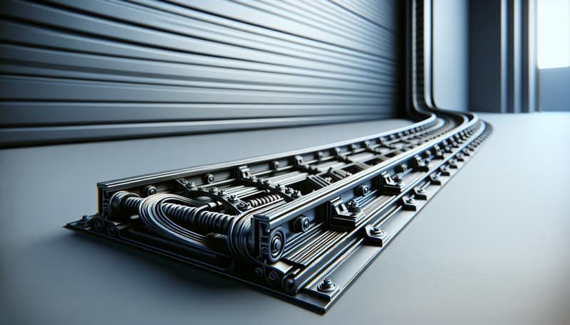 Garage Door Track Repair in Blackstone